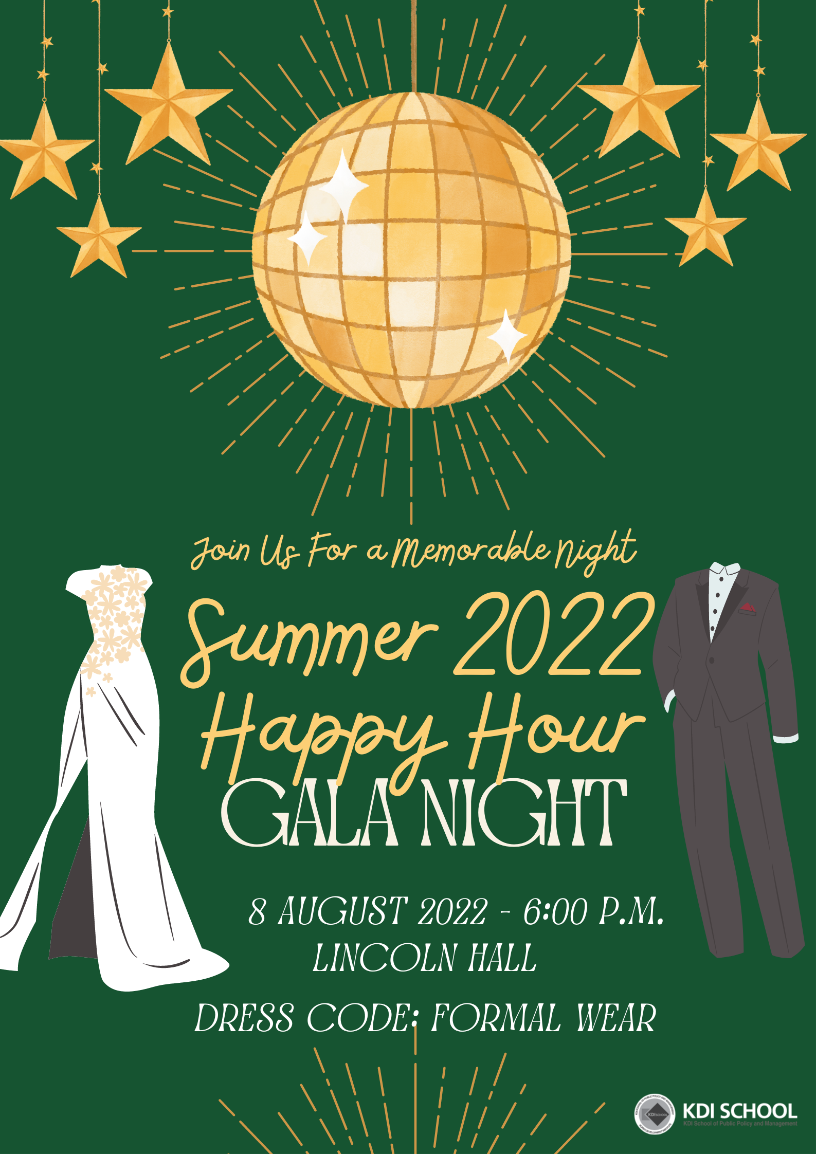Summer 2022 Happy Hour - Gala Night