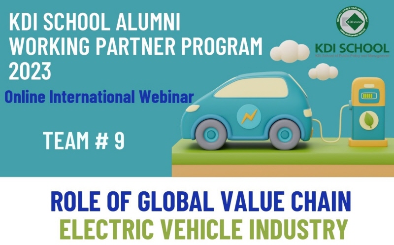 [Working Partner Program] Webinar: Role of Global Value Chain: Electric Vehicle Industry in Pakistan Thailand and Sudan