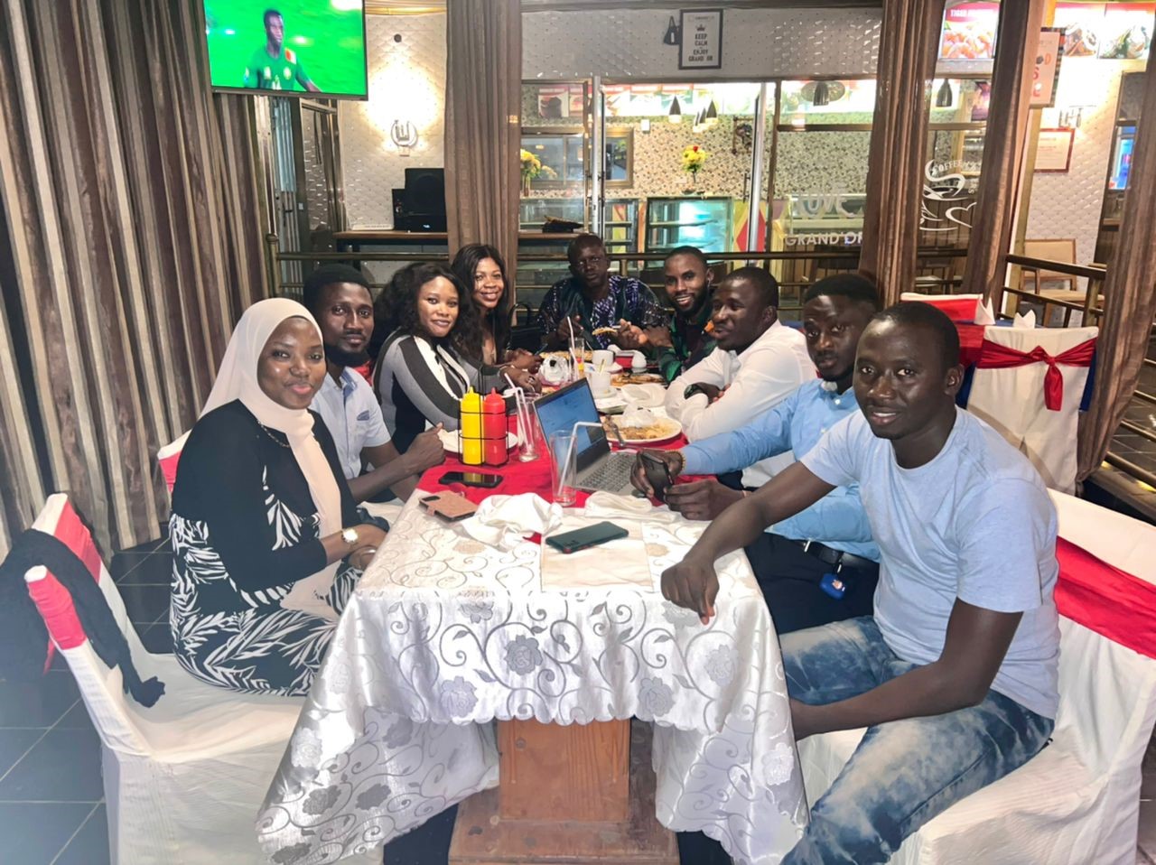 Gambian Alumni Association meets with the 2022 Spring Semester new students! (3 February 2022) 사진2