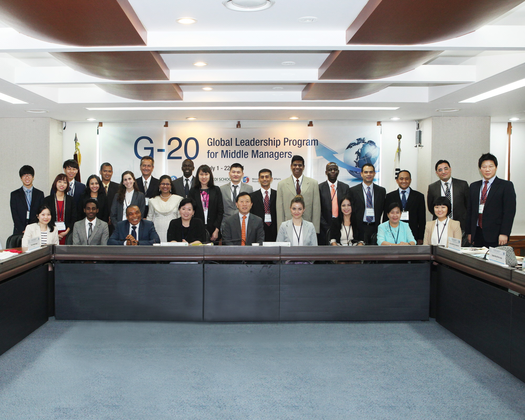 G20 Global Leadership Program at KDI school