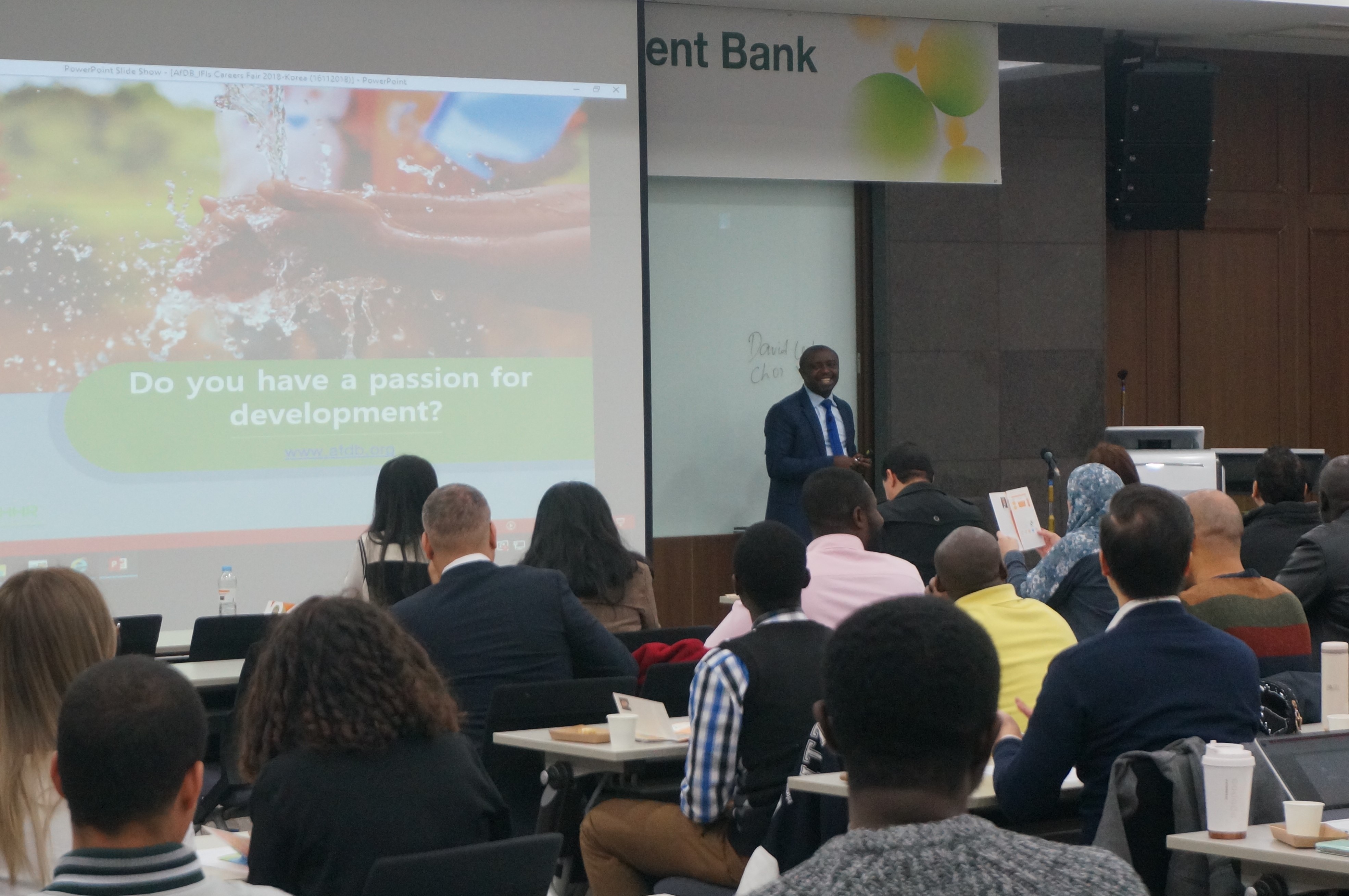 AfDB Brings New, Exciting Career Opportunities for KDI School students