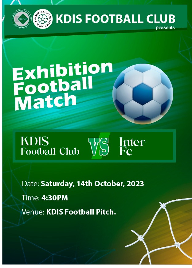 EXHIBITION FOOTBALL MATCH  (4:30pm. Oct.14 (Sat.))