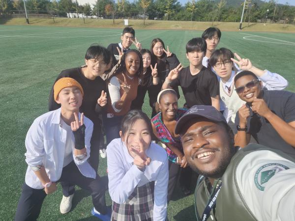 ﻿African Students at KDIS Donate Time to Introduce African Culture to Korean Children