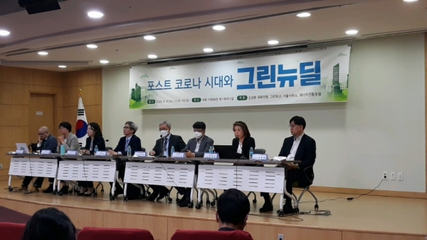 [시사저널] 그린뉴딜 망설이는 정부···여당·전문가 “기후위기·일자리 해결” : [보도기사] 유종일 원장