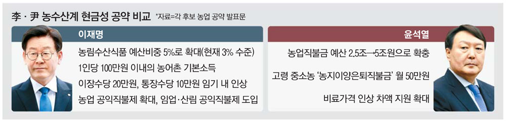 [매일경제] 이번엔 농업…李나 尹이나 또 '퍼주기 공약' : [보도기사] 조동철 교수