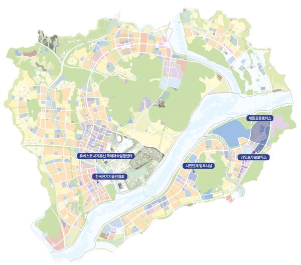 세종, '공무원 도시' 이미지 벗고, '자족형 복합도시'로 체질