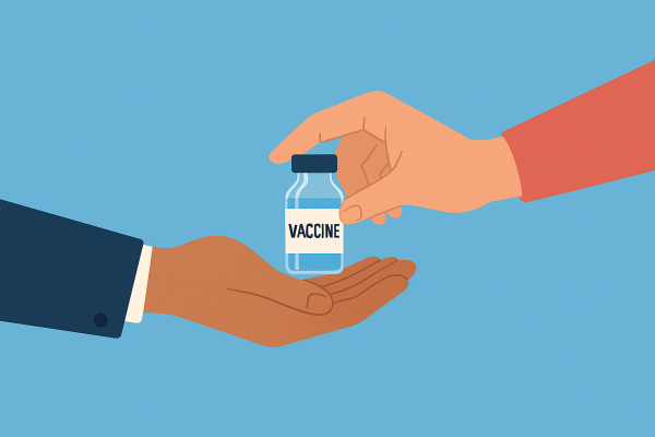 백신 지원은 호감을 이끌어낼 수 있을까?