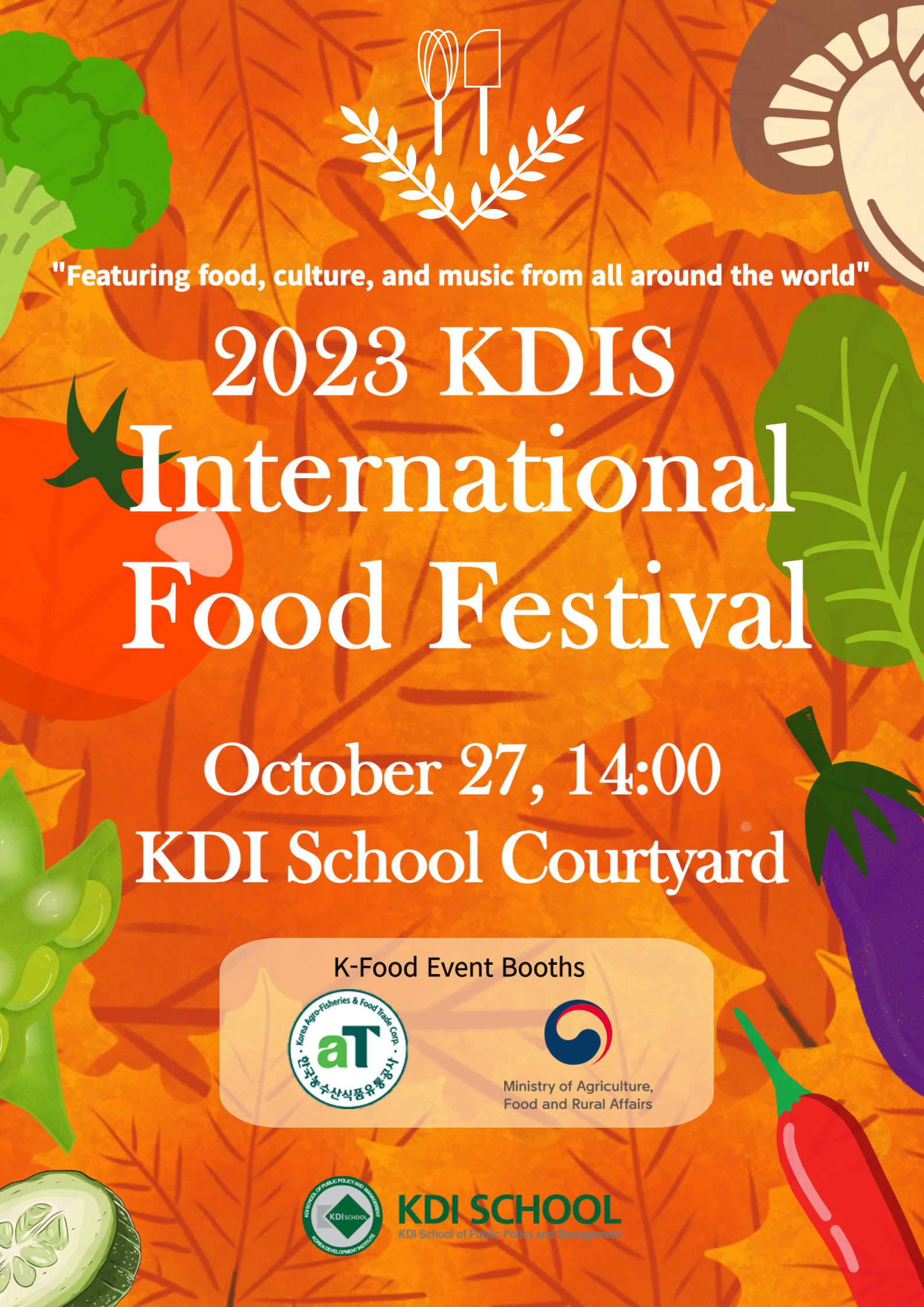 2023 KDIS International Food Festival (Oct. 27 14:00)