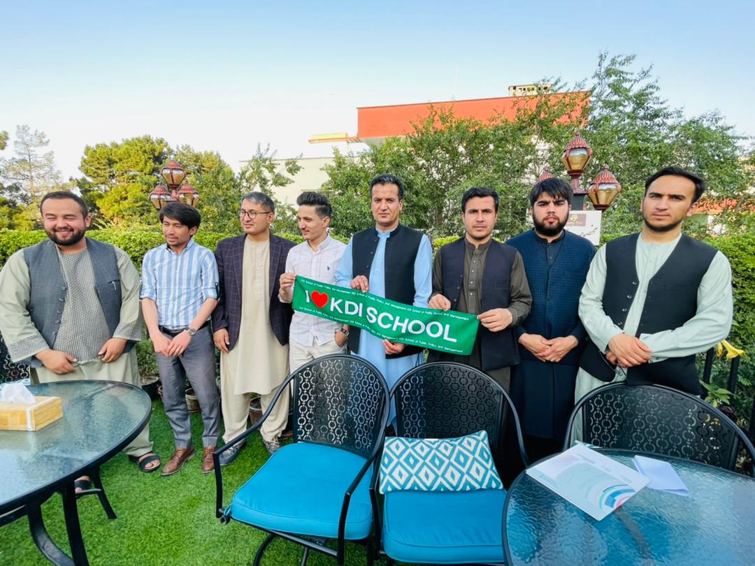 Afghanistan Alumni Association meets with the 2021 Fall Semester new students! (15 July 2021)