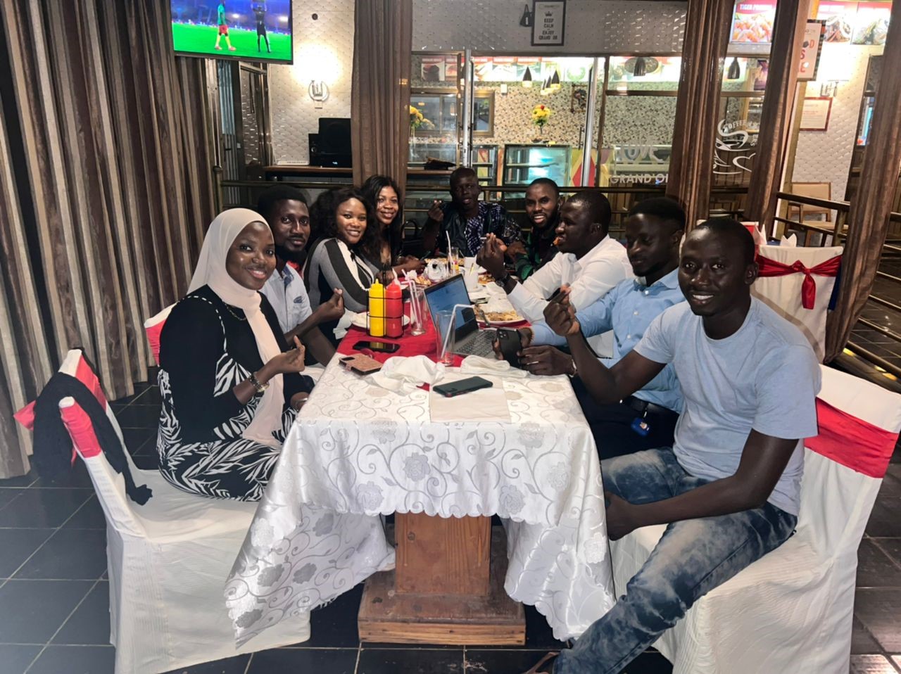 Gambian Alumni Association meets with the 2022 Spring Semester new students! (3 February 2022) 사진3