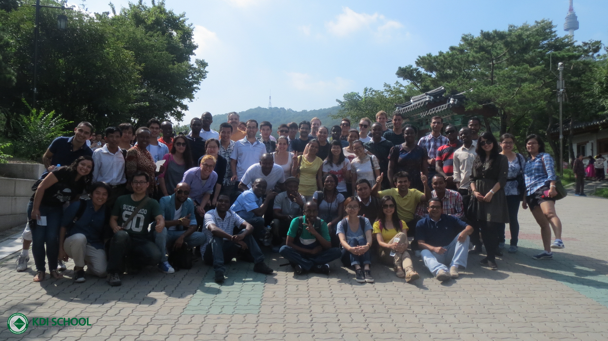 Seoul bus tour for 2014 fall semester students