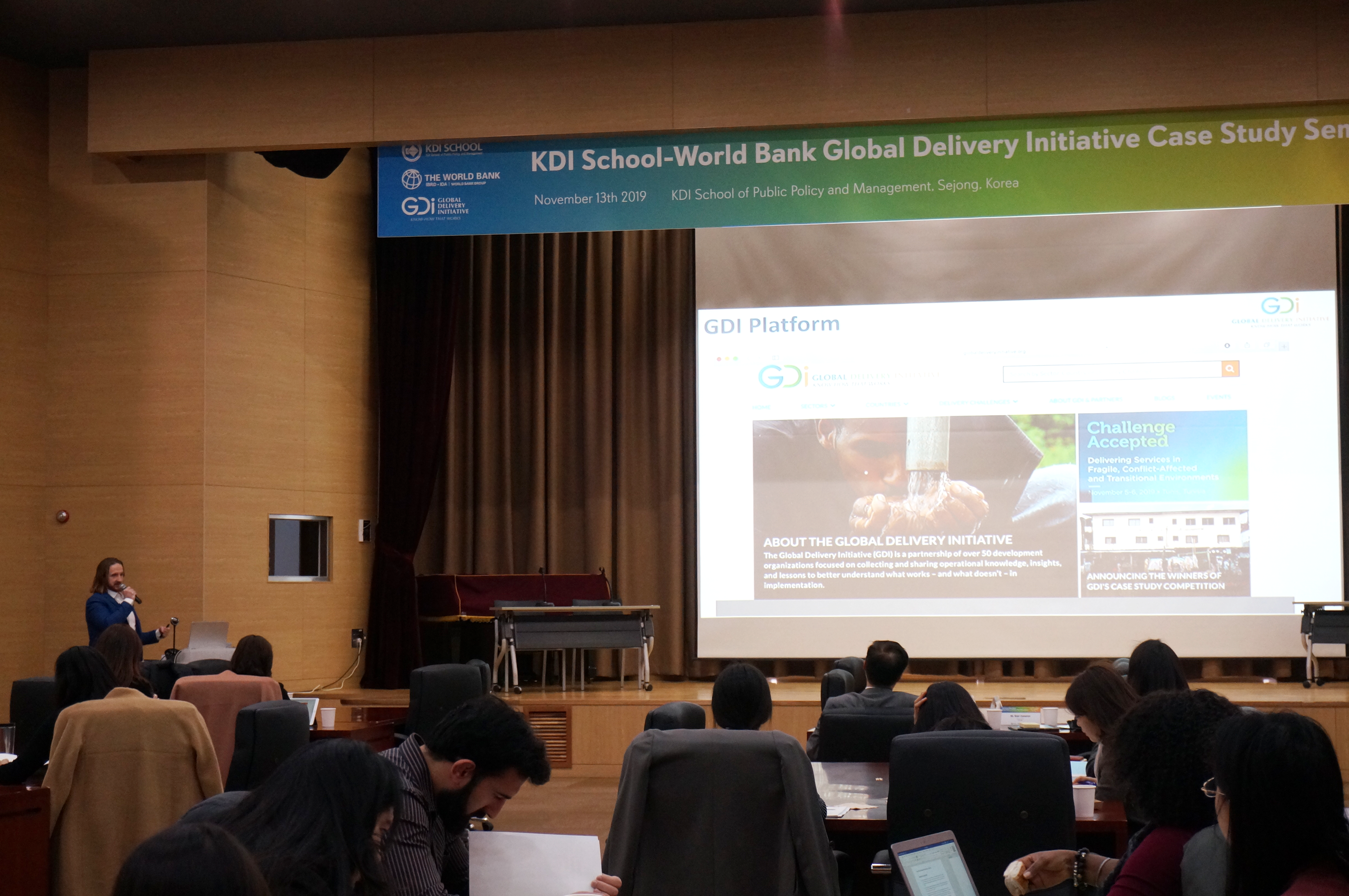 KDI School-World Bank Global Delivery Initiative Case Study Seminar