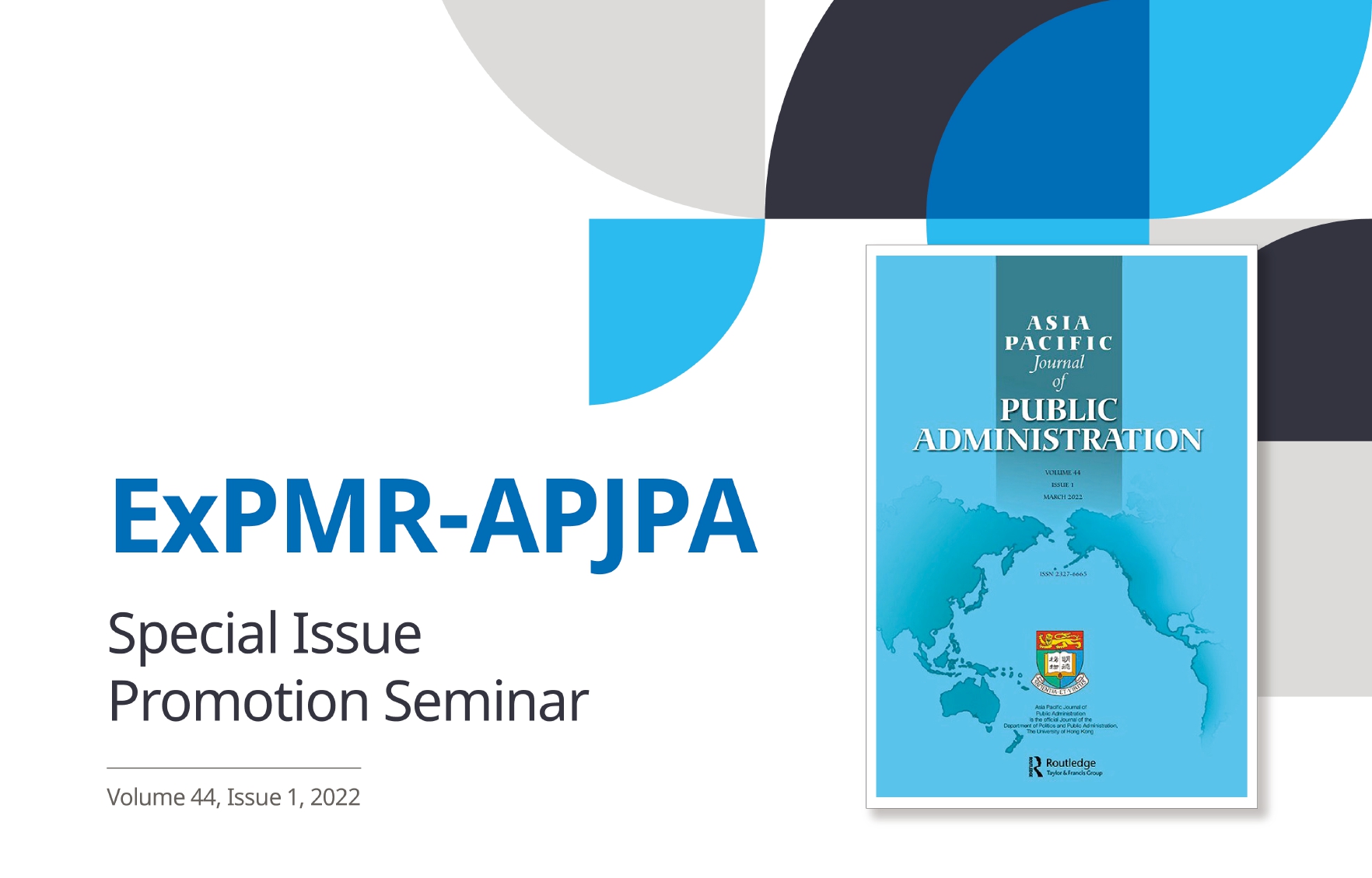 Asia Pacific Journal of Public Administration (APJPA) Special Issue Seminar