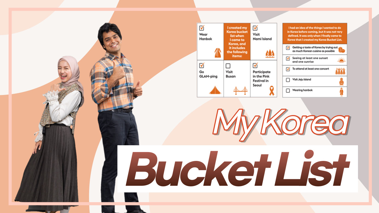 My Korea Bucket List by Shendy and Kaushal