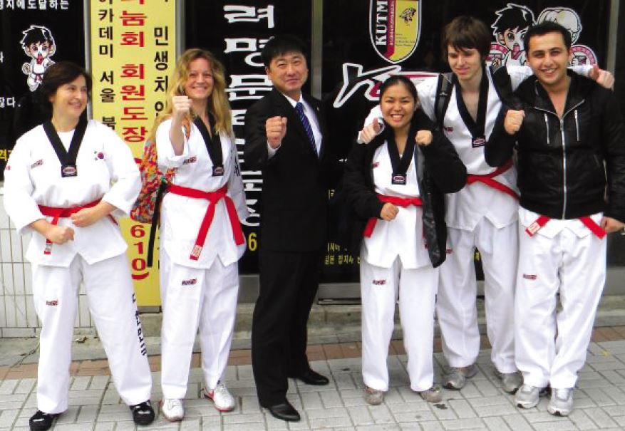 KDI Taekwondo Club members receive the Black Belt